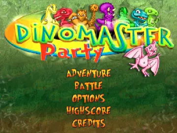 Dinomaster Party (EU) screen shot title